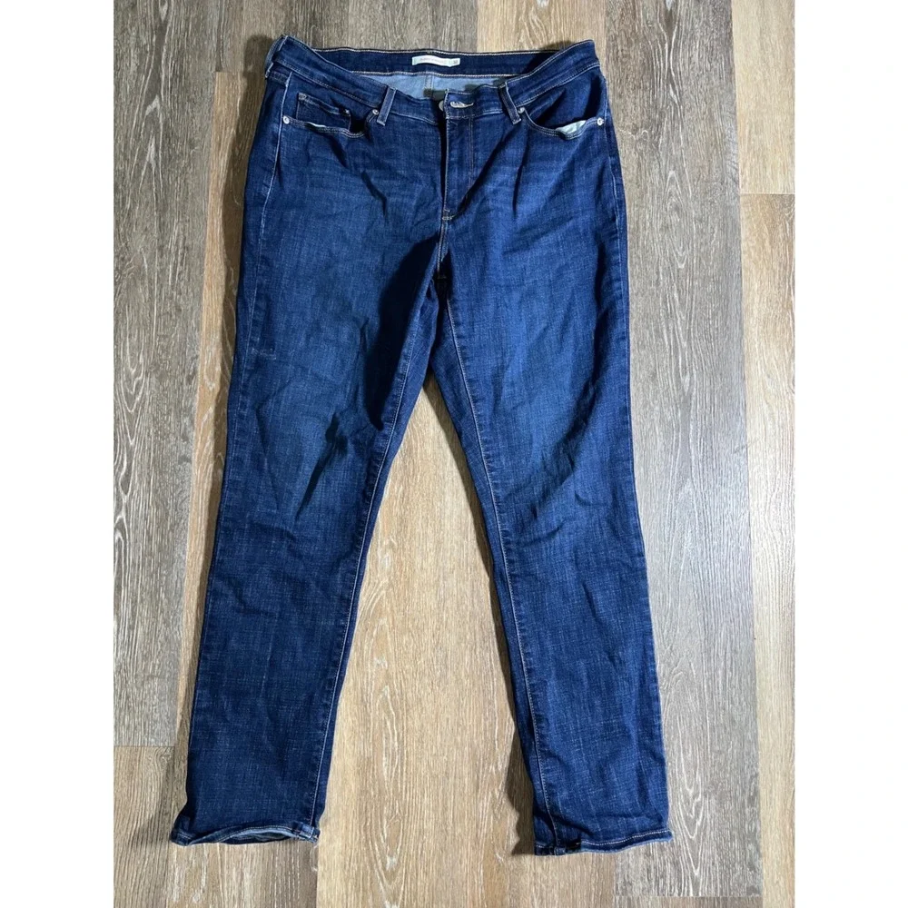 Levi's Slim Taper Jeans Men's Dark Wash Size 32x30